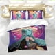 thumbnail image 5 of Juego de Funda de Edredón Temático Princesa Rosalina Desmarcar 3 Piezas 90x190 cm, 5 of 6