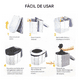 thumbnail image 3 of Inodoro Portátil Baño Plegable Para Camping, 3 of 3