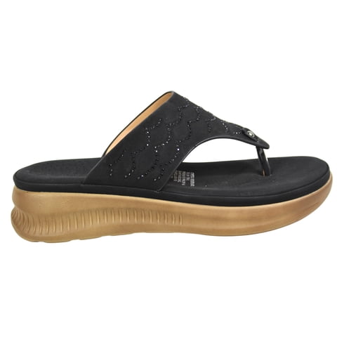 Megabazar Spa - Sandalia Casual Mujer Plataforma Y Diseño 0419-5 Negro