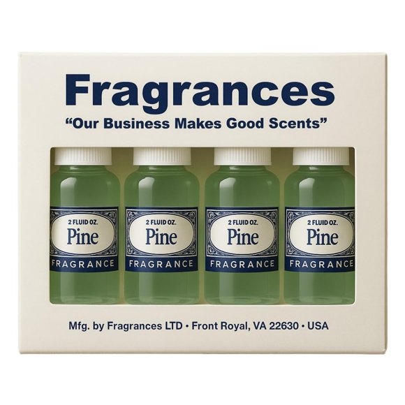 Fragancias para aspiradora Fragrances Limited – Pack de 4 pino