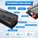 thumbnail image 2 of Inversor de corriente POWERFUEL 1200W 12V a 110V con USB y tomacorrientes AC, 2 of 8