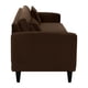 thumbnail image 5 of Sofa New Retro 3CG Felpa 00 Chocolate, 5 of 6