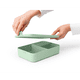 thumbnail image 2 of Contenedor Para Almuerzo Make Take Bento Grande Jade Green, 2 of 3