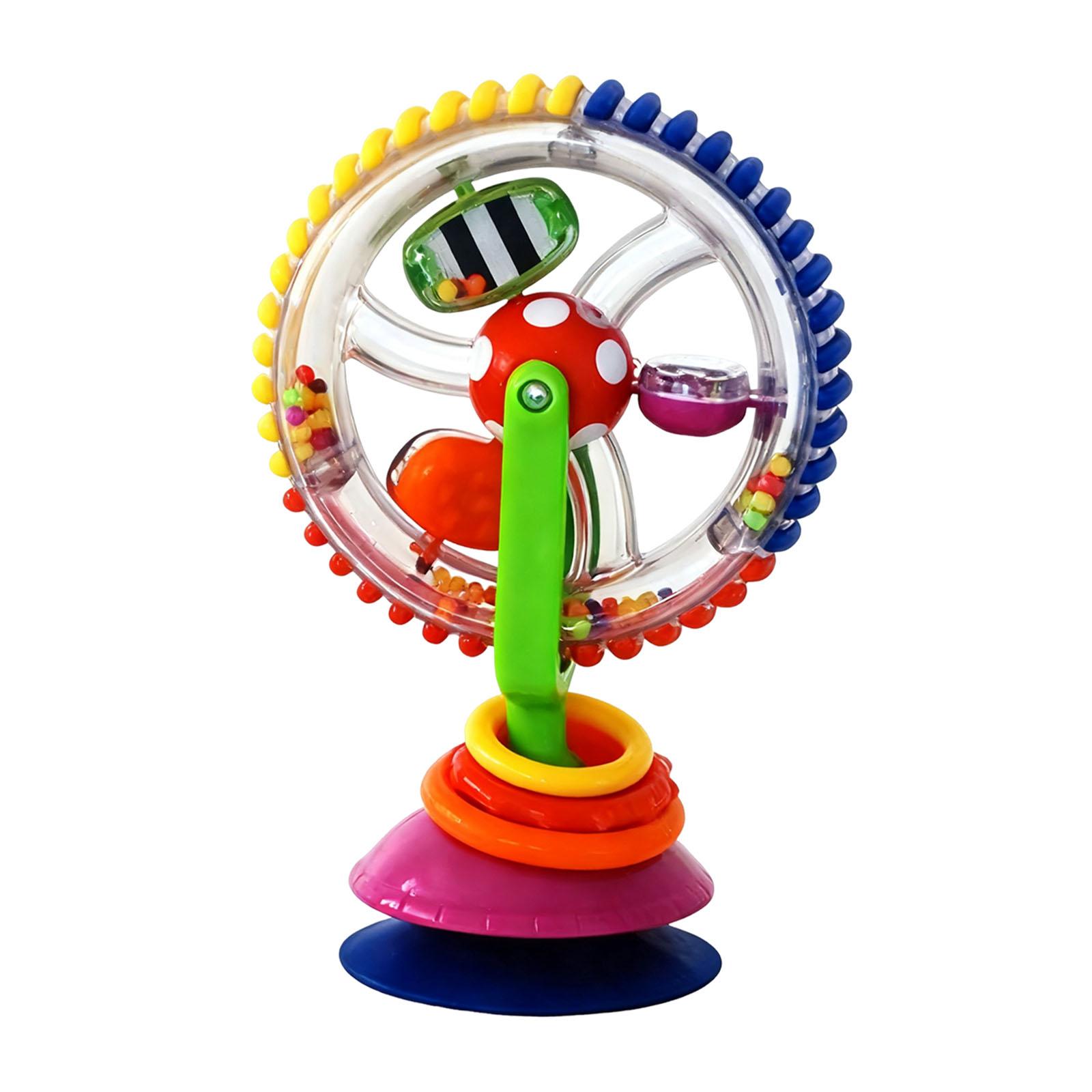 Bothyi - Juguete Giratorio Portátil Para Trona Con Sonajero Giratorio Para Bebés