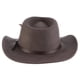 thumbnail image 5 of Sombrero Scala Classico de fieltro aplastable Outback gris, talla mediana, 5 of 5