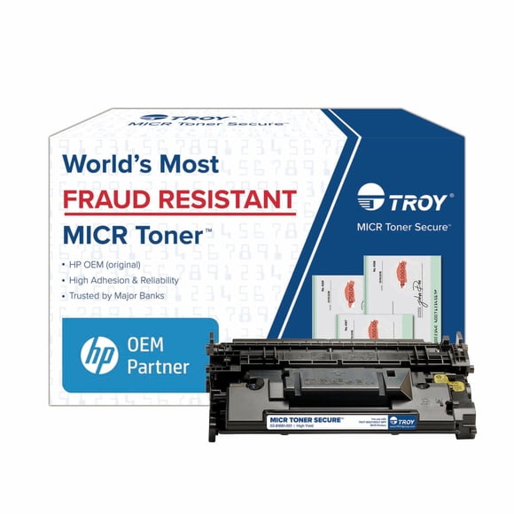 Cartucho de tóner MICR TROY M507/M528 de alto rendimiento negro de 10000 páginas