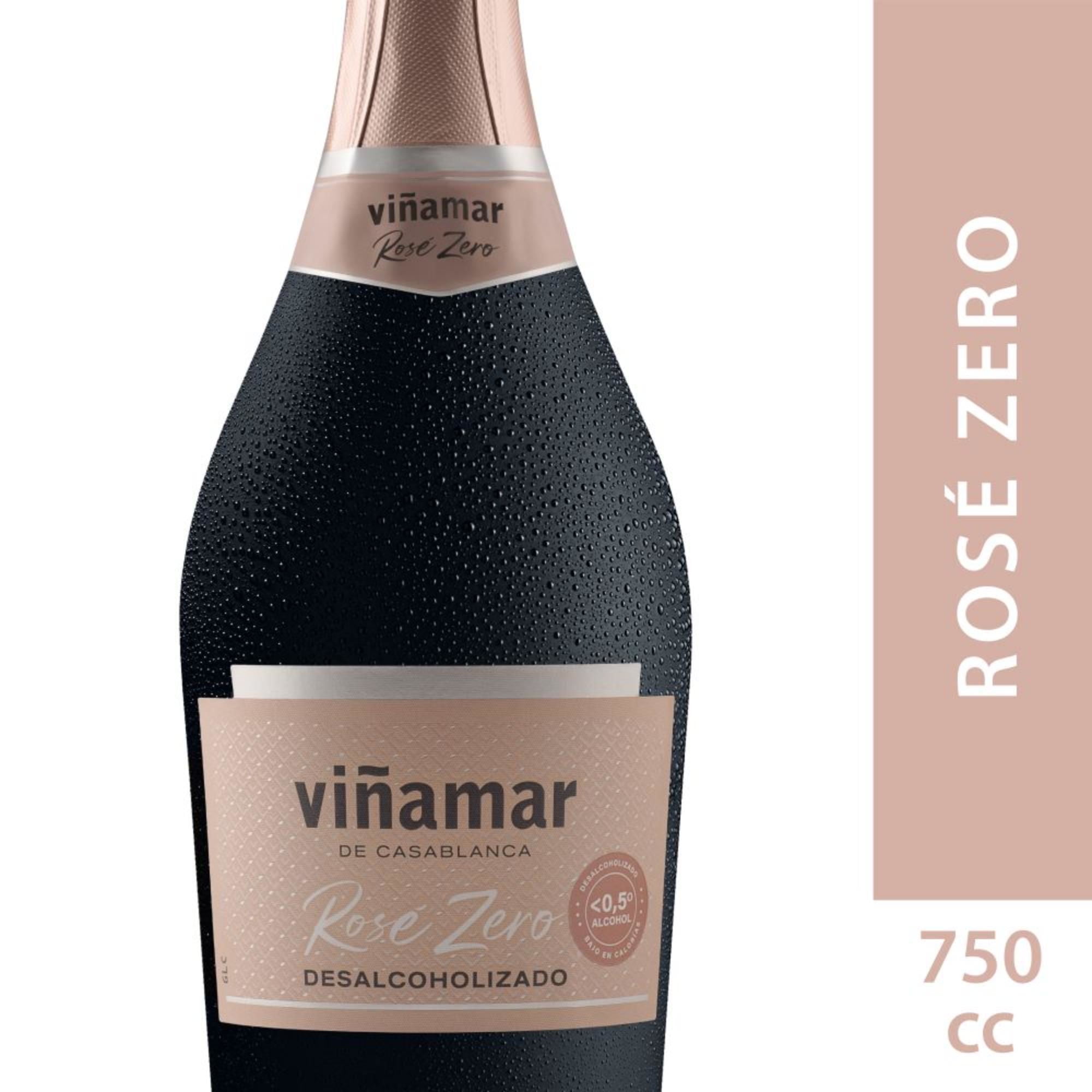 Espumante Rosé Zero 0.4° Botella 750 ml Viñamar