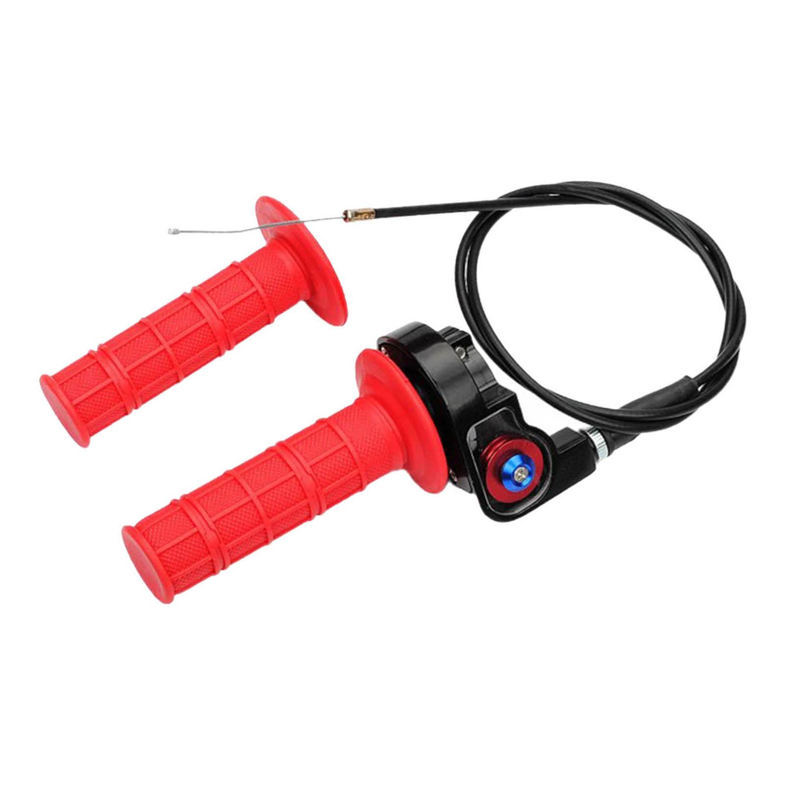 Magideal - Cable De Giratorio, Montaje Silicona De Material Acero Inoxidable Apto Para 150Cc-250Cc , Rojo
