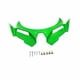 thumbnail image 4 of Carenado delantero Cubierta de alerones aerodinámicos Aletas delanteras aerodinámicas Panel decorativo de alerones aerodinámicos Fácil instalación Verde, 4 of 5