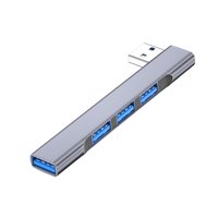 Magideal - Hub Usb C Para Ordenador Portátil, Estación De Acoplamiento Usb, Mini Divisor Usb Portátil Estable, Adaptador Multipuerto De Salida 1 En 4 Para Dispos