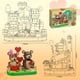 thumbnail image 3 of Set de construcción Yuorangenet Oso café para San Valentín, 402 piezas, 3 of 6