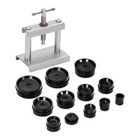 Magideal - Herramienta De Reparación De Relojes Con Cierre De Reloj, Cierre De Mantenimiento, Juego De Herramientas De Prensa De Reloj Profesional Para Cerrar La , 12 Uds Muere