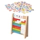 thumbnail image 5 of Ábaco Educativo De Madera Clásico Para Niños En Edad Preescolar, Jardín De Infantes, Diez Colores, 5 of 5
