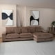 thumbnail image 5 of Sofá Seccional Kansas Chaise Derecho Café, 5 of 11