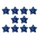 thumbnail image 3 of 10 Uds. Colgantes de estrella de Navidad pentagrama de Navidad adorno de ratán reutilizable colgante para decoración de fiesta de año nuevo de vacacio azul, 3 of 5