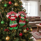 thumbnail image 4 of Adorno Navidad Colgante Duendesito Feliz Navidad 28cm, 4 of 7