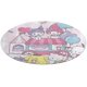 thumbnail image 1 of Alfombra Redonda de Felpa Coral Sanrio 60cm, 1 of 6