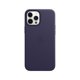 thumbnail image 1 of Funda de cuero para Apple iPhone 12 Pro Max con MagSafe, violeta, 1 of 5