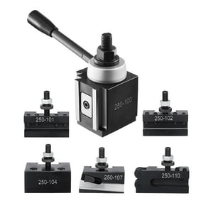 Juego De Postes De Herramientas Vevor Quick Change, 6 Piezas, Para Mini Torno Y Torno De Metal