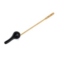 Magideal - Palanca De Descarga Del Tanque Del Inodoro, Reparación De Palanca Del Tanque Del Inodoro, Brazo De Descarga De Latón, Mango De Zinc Para El Hogar, Kit Negro