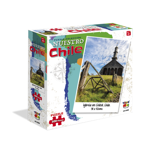 Puzzle 500 Iglesia En Chiloé - Toyng