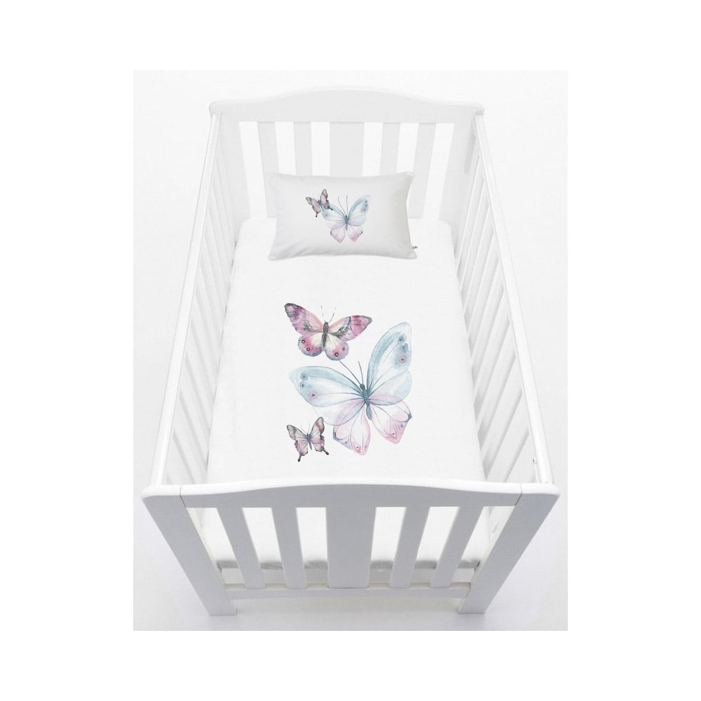 Tuyo Print - Cubreplumón Moisés - Colecho Mariposas