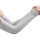 thumbnail image 4 of Protección UV Mangas De Brazo Seda De Hielo Enfriamiento Manga Deportiva Running Gris, 4 of 5
