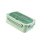 thumbnail image 2 of Recipiente Reutilizable Para Preparar Comidas Bento Box, Recipiente Para Alimentos Para El Hogar, La Oficina, Senderismo, Verde, Dos Rejillas, 2 of 5