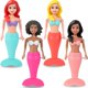 thumbnail image 1 of Bath Toys Liberty Imports Mermaid Princess Wind Up, paquete de 4 unidades, 1 of 7