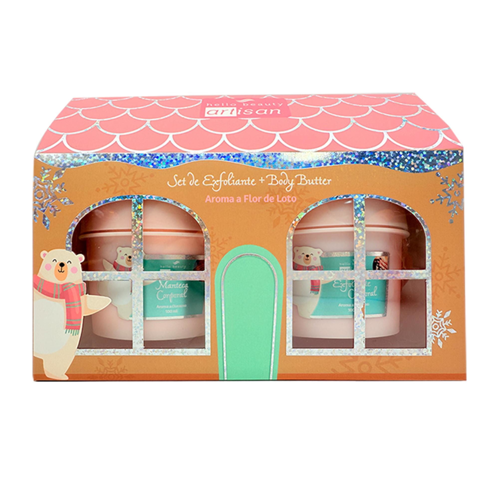 Set De Crema Y Exfoliante Durazno 1 Un Hello Beauty