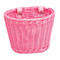 Ioensy - Cesta De Bicicleta Para Niños, Cesta De Manillar Ligera Para Niñas Y Niños Al Aire Libre L 25Cmx18Cmx19Cm