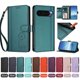 thumbnail image 4 of Funda Cartera Trébol para Google Pixel 10 5G con Ranuras Tarjetas y Carga Inalámbrica Verde oscuro, 4 of 6