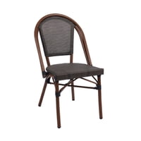 Pandalino - Silla Parisina Lyon Café | Elegancia Y Resistencia Al Aire Libre