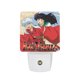 thumbnail image 1 of Inuyasha Luz nocturna LED con sensor de anochecer a amanecer para dormitorio, baño, pasillo, escaleras - Lámpara LED nocturna de enchufe, 0.5W - 1 pieza, 1 of 6
