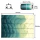 thumbnail image 2 of Manta de camping GLORSIGN Outdoor Puffy, ligera, verde, 2 of 7