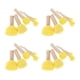 thumbnail image 3 of 20x Mango De Madera Esponja Espuma Cepillo Arte Arte Pintura Herramientas Amarillo 5 Tama?os, 3 of 5