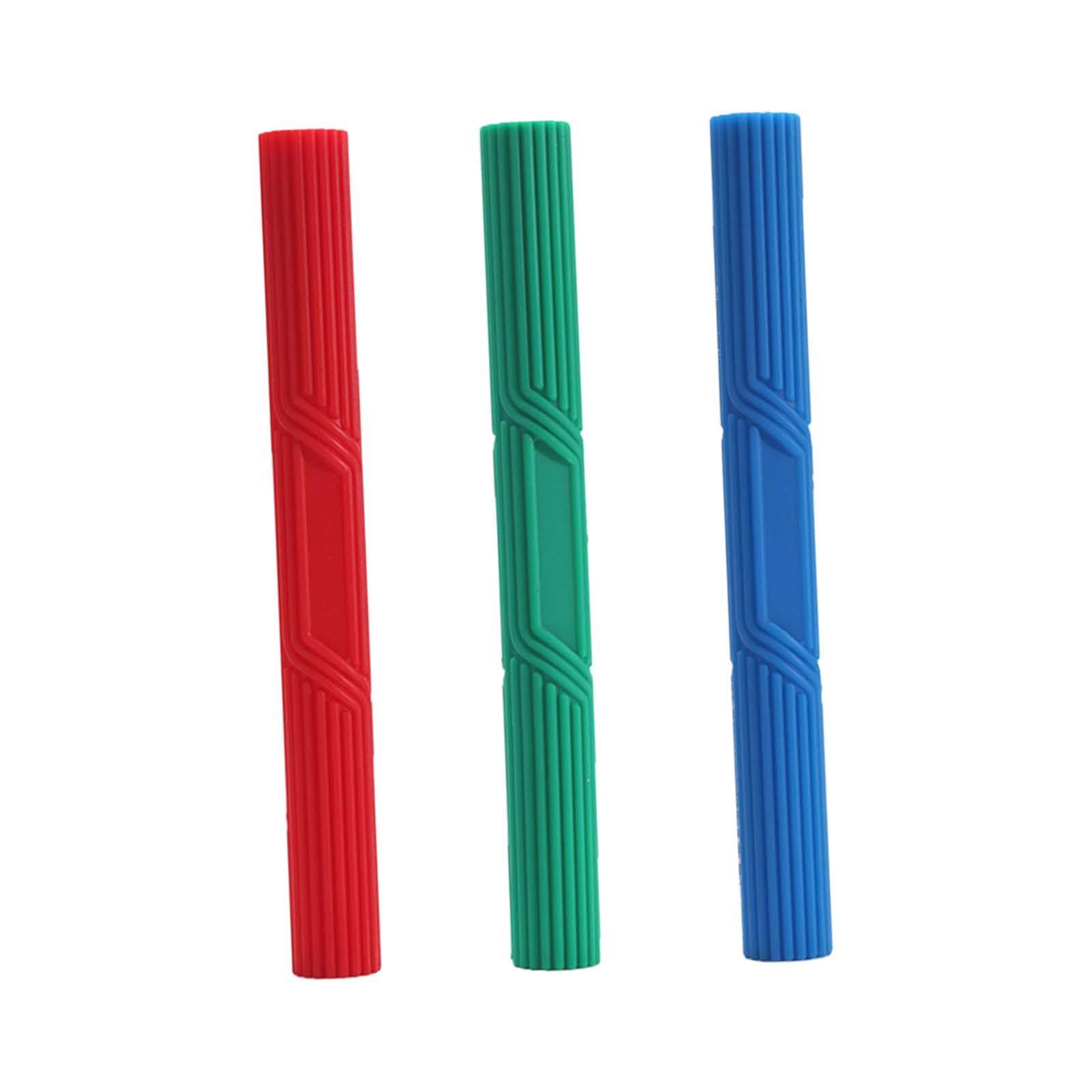 Magideal - 3 Barras De Resistencia Giratorias Para Manos, Suministros Ergonómicos Portátiles, Ejercitador De Manos, Fortalecedor De Muñecas Y Codos Para Gimnasio