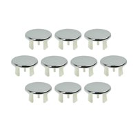 Magideal - Cubiertas De Desbordamiento Para Fregadero, Tapa De Orificio De Anillo Embellecedor Para Lavabo De Cocina Y Baño, Para El Baño De La Cocina Del Hogar Sólido