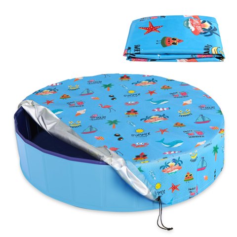 Cubierta Piscina Docuwee Redonda 160 Cm Plegable