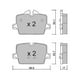 thumbnail image 1 of Pastillas Freno para auto MOTAQUIP LVXL2014, 1 of 2