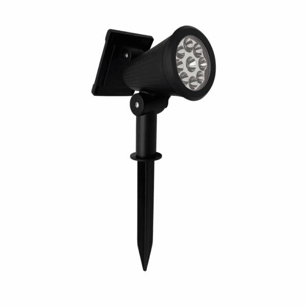 Genérico - Estaca Con Panel Solar Led Pro Luz Fría