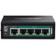 thumbnail image 2 of Conmutador industrial de riel DIN con alimentación Gigabit PoE++ TRENDnet TI-B541, 2 of 3