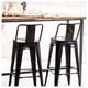thumbnail image 5 of Pack 2 Silla Alta de Metal para Barra Diseño Vintage y Resistente, 5 of 6