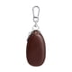 thumbnail image 2 of Estuche Para Llaves De Coche De Piel Sintética, Elegante Funda Para Llavero Con Cremallera, Color Marrón Oscuro, 2 of 5