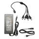 thumbnail image 1 of Cargador Fuente Poder Camaras Seguridad 12v 5a Cable 4 Bocas, 1 of 3