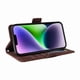 thumbnail image 5 of Carcasa FOXDOCK iPhone 14 Plus de cuero PU, diseño acolchado clásico, protección contra caídas y rayones, 5 of 5