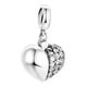thumbnail image 2 of Dangle Pendant Charms Beads S925 Heart DIY Jewelry Regalos Para Papá Mamá Clear, 2 of 4