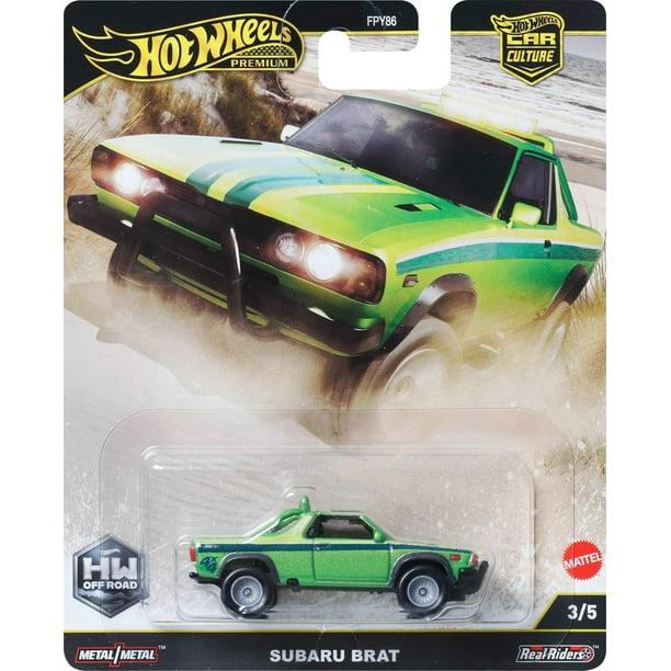 Auto de juguete Hot Wheels Premium Car Culture 1:64 Subaru fundido