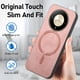 thumbnail image 5 of Magnetic Slim Case for Honor X9B with Camera Guard & Anti-Scratch Back Pink, 5 of 6