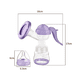 thumbnail image 3 of Recolector Saca Leche Materna Manual Con Vaso Boca Ancha, 3 of 4